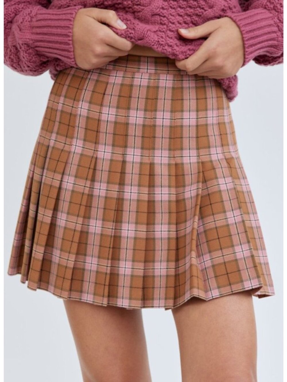 WILFRED Aritzia Juliet Mid Rise Pleated Skirt Size 0